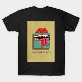 Mimic Enjoy Your Presents - Board Games TRPG DnD Design - Board Game Art T-Shirt